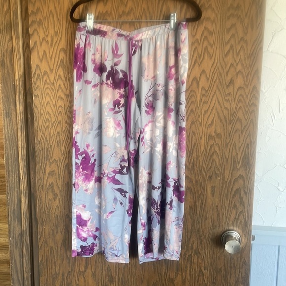 Linea Donatella Purple Lace Women's Pajamas - Picture 3 of 5